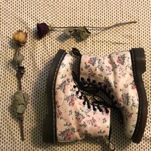 Floral Dr. Martens